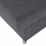 Canapea extensibilă, gri, ALADA - imagine 6