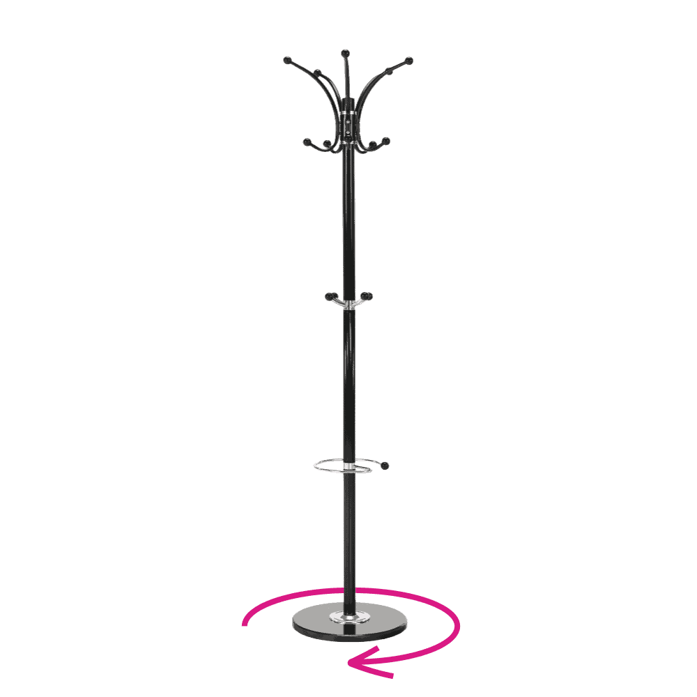 alan-new-vesiak-cierna-info Cuier, negru, ALAN NEW - imagine 1