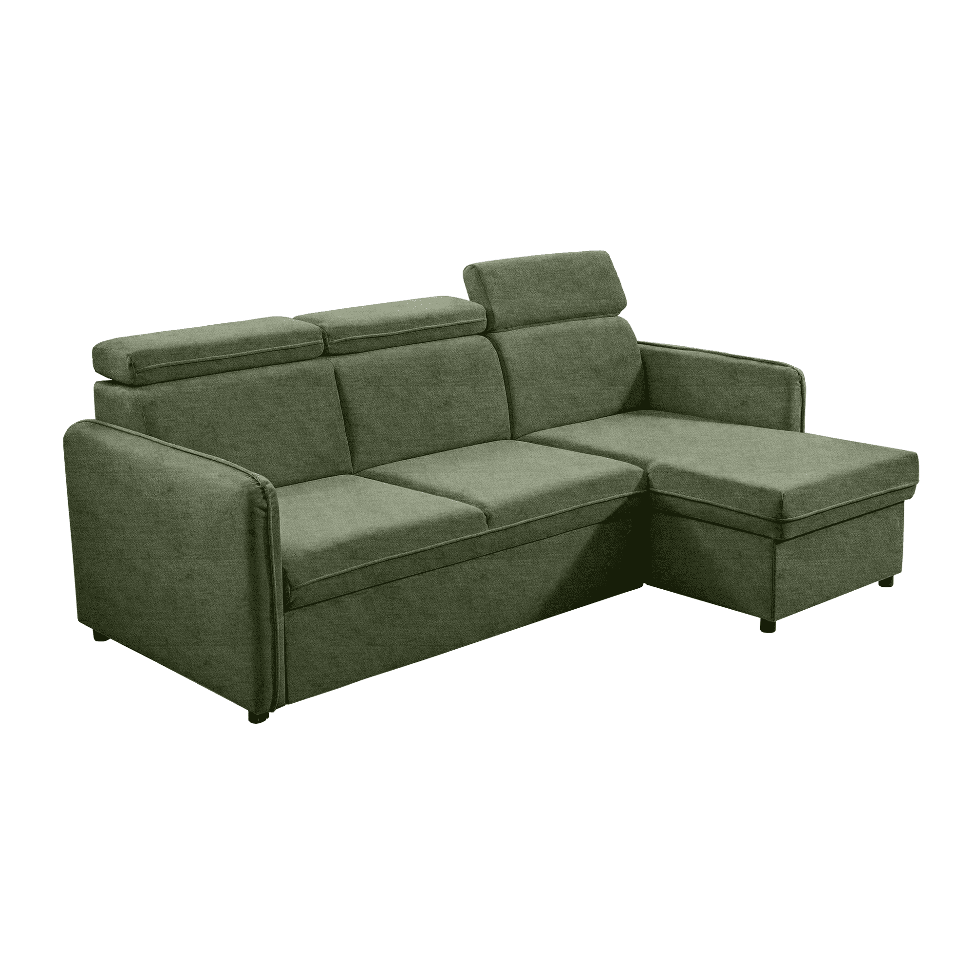 alechando-b-zelena-01 Canapea extensibilă, verde, ALECHANDRO B ROH - imagine 1