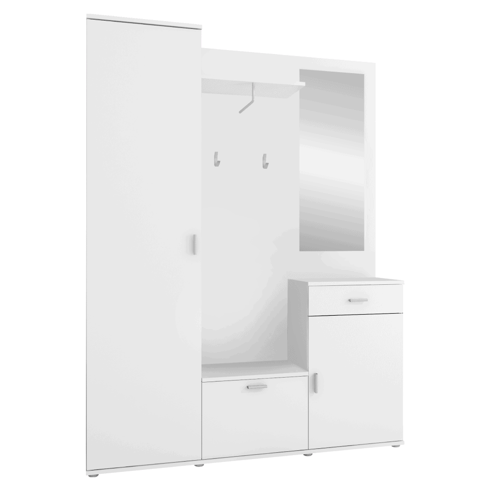 amalia-predsien-dod-biela-01 Ansamblu hol, alb, AMALIA - imagine 1