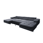 Set universal canapea, culoare gri, AMARETA U - imagine 9