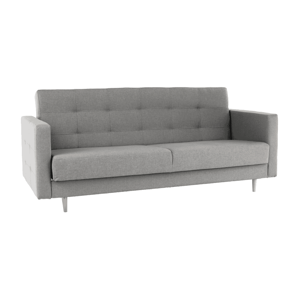 amedia-3-sed-siva-w-2 Canapea tapiţat 3 locuri, material textil gri, AMEDIA - imagine 1