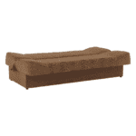 Canapea extensibilă, material textil auriu/model, ASIA NEW - imagine 8