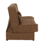 Canapea extensibilă, material textil auriu/model, ASIA NEW - imagine 6