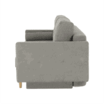 Canapea extensibilă, gri textil  Queens, AURELIA - imagine 3