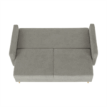 Canapea extensibilă, gri textil  Queens, AURELIA - imagine 7