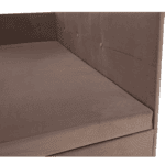 Canapea extensibilă cu spaţiu de depozitare, maro Taupe, AURIA UNI - imagine 7