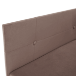 Canapea extensibilă cu spaţiu de depozitare, maro Taupe, AURIA UNI - imagine 8