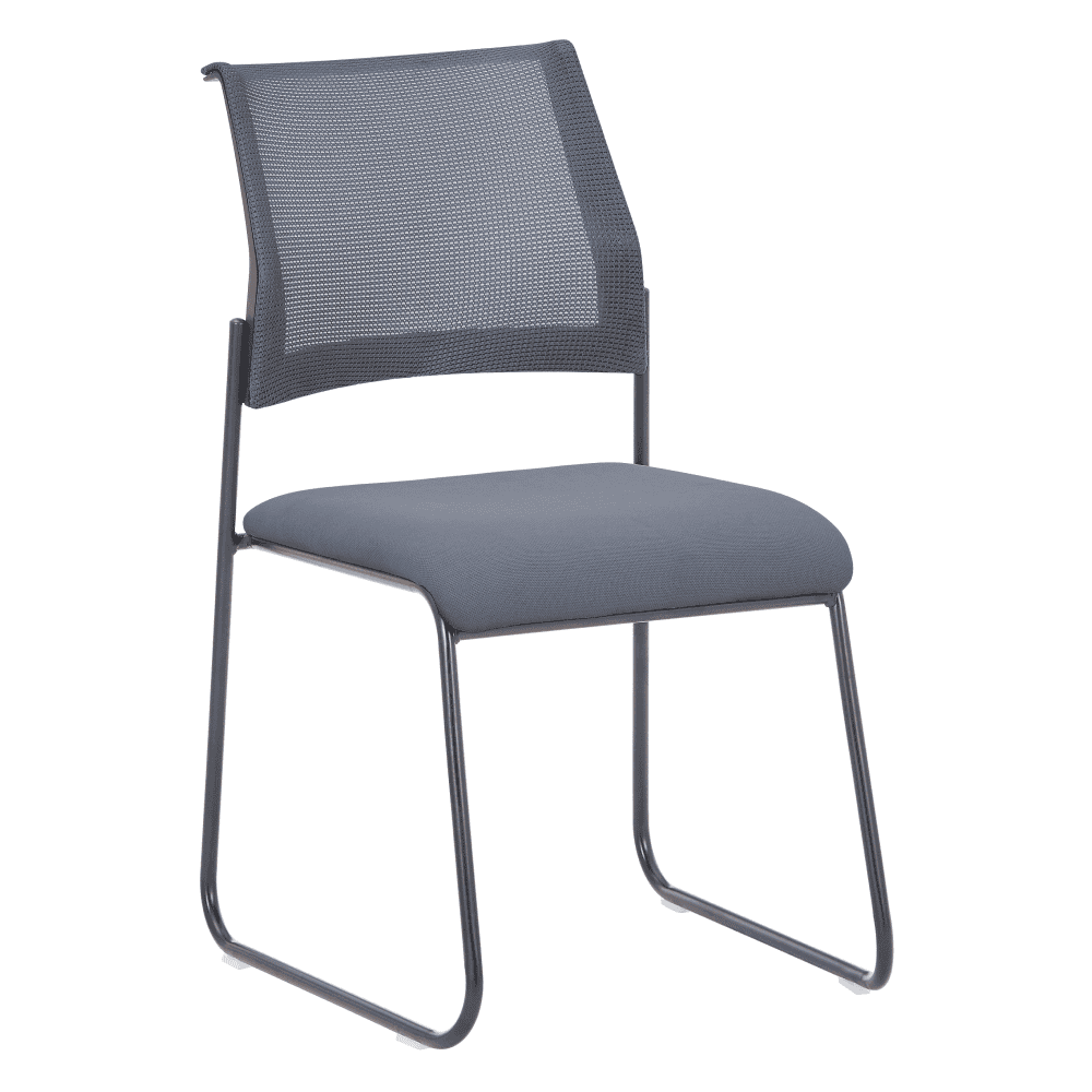 baris-stolicka-siva-opr-1 Scaun stivuibil, gri/negru, BARIS - imagine 1