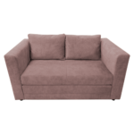 Canapea extensibilă, roz, BEJA - imagine 5