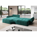 Canapea universală, smarald, BELD ROH - imagine 5