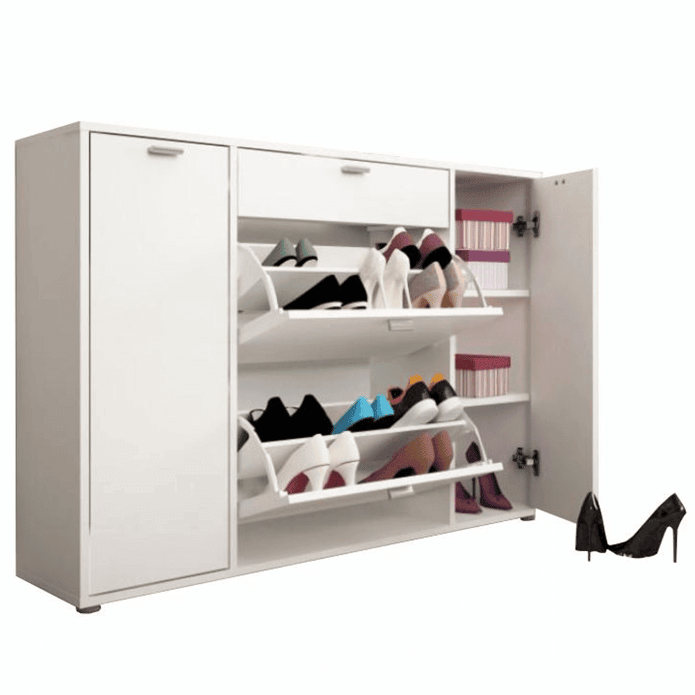 botnik-biela-anabela-01 Pantofar, alb, ANABELA - imagine 1