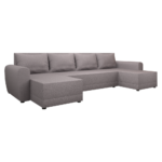 Canapea universală, gri-bej Taupe, DAKAR NEW U