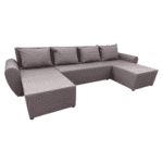 Canapea universală, gri-bej Taupe, DAKAR NEW U - imagine 4