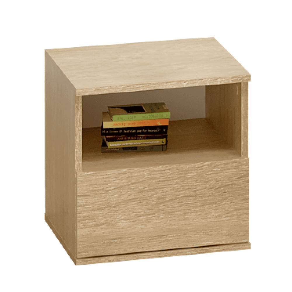 doli-sonoma-nc-stolik-1 Noptieră, stejar sonoma, DOLI - imagine 1