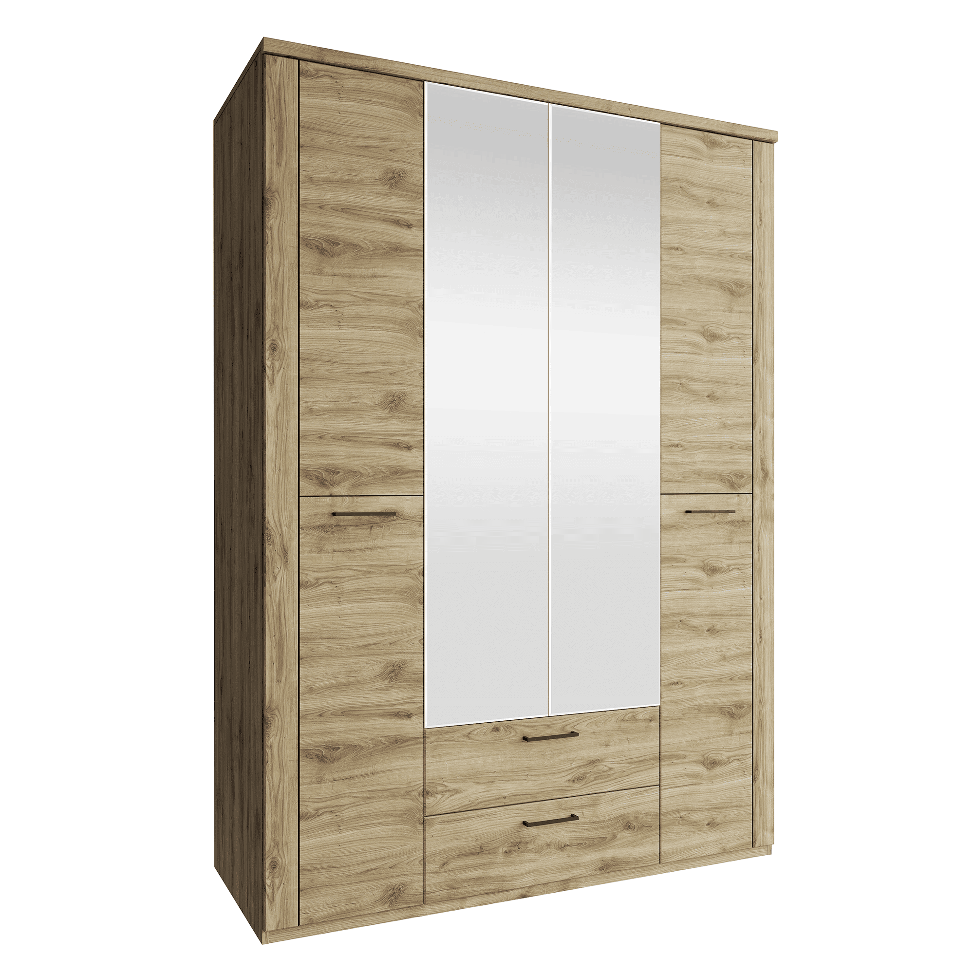 dorsi-ssz-4d2s-01-min Dulap 4D2S cu oglindă, stejar navarra, DORSI - imagine 1