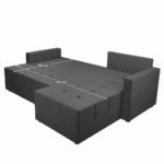 Set canapea universală, gri, DUAN ROH - imagine 5