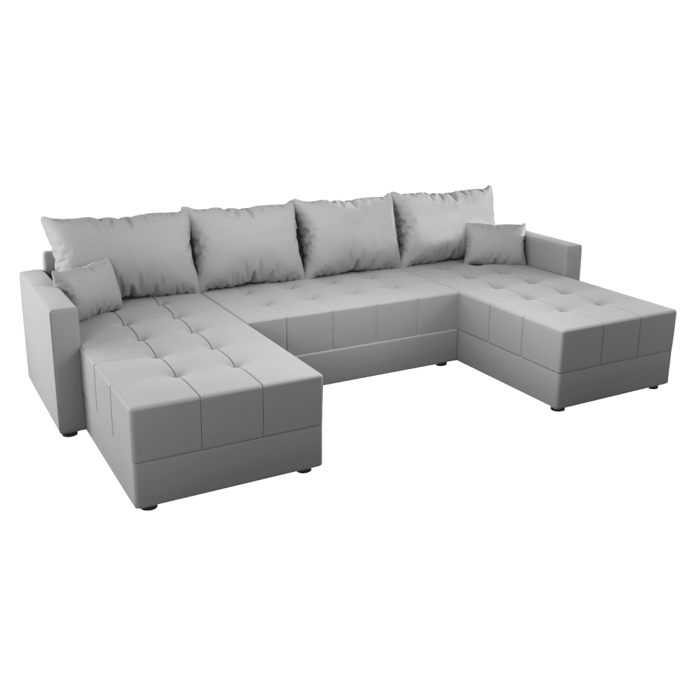 duan-u-roh-sedacka-siva-01 Set de canapea universală, gri, DUAN U UNI - imagine 1