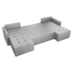 Set de canapea universală, gri, DUAN U UNI - imagine 2