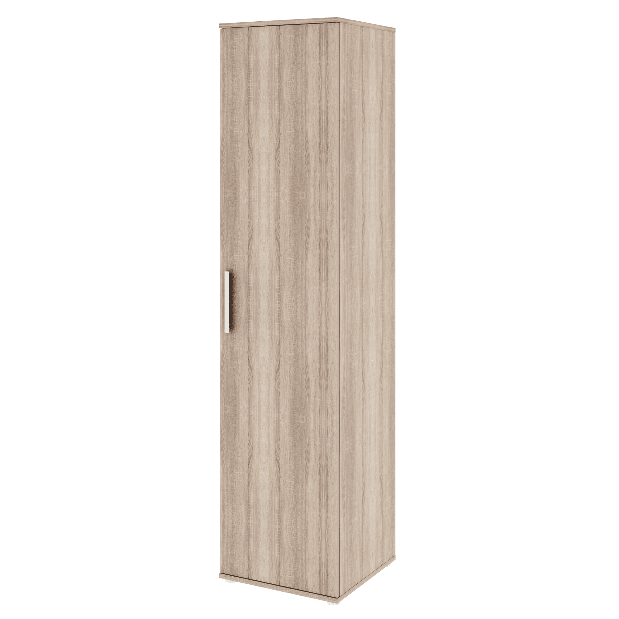 dunaj-03-2000px Dulap îngust cu rafturi, pal melaminat, stejar sonoma, DUNAJ Tip3 - imagine 1