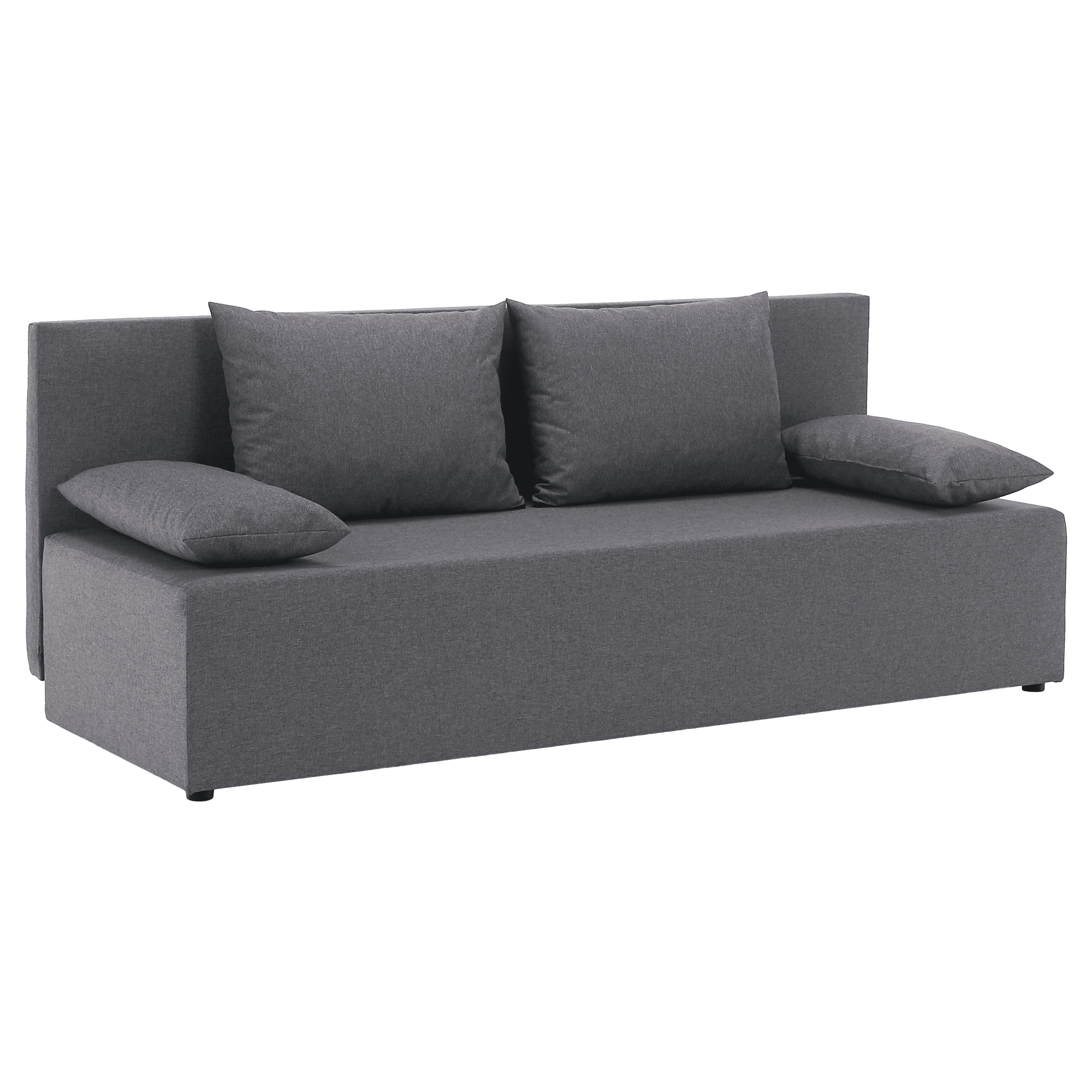eugi-pohovka-siva-01 Canapea extensibilă, gri deschis, EUGI - imagine 1