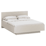 Pat cu somieră, 160x200, caşmir/stejar castello, EYCO