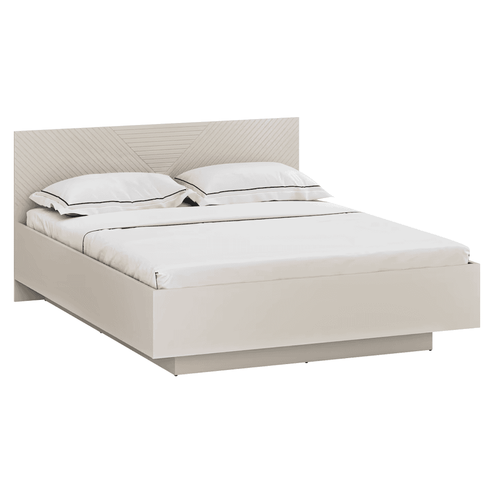 eyco-postel-160-r Pat cu somieră, 160x200, caşmir/stejar castello, EYCO - imagine 1