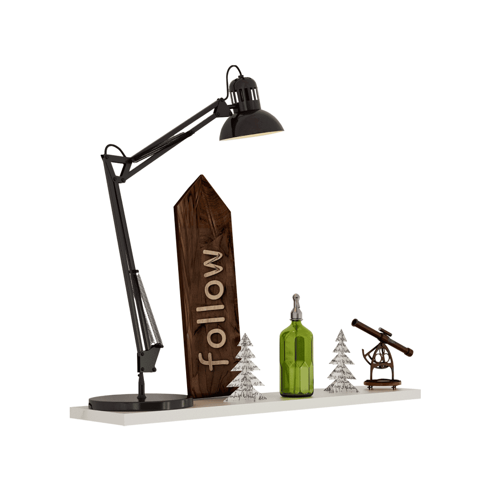 fedor-1-ks-polica-biela-01 Poliţă, alb, FEDOR - imagine 1