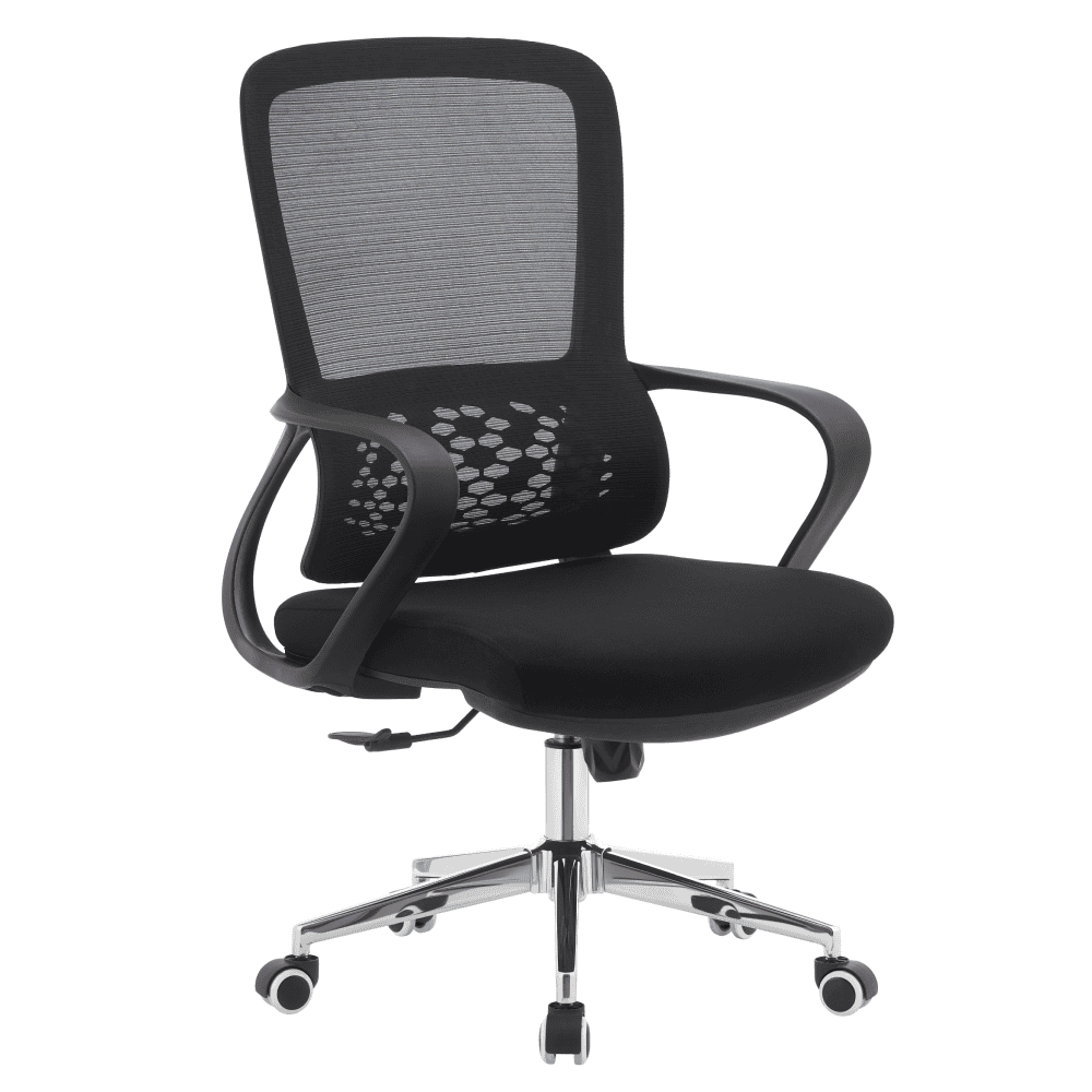 foster-kanc-kreslo-typ-2-dod-cierna-01 Fotoliu de birou, negru, FOSTER TYP 2 - imagine 1