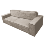 Canapea extensibilă, taupe gri-bej, HARPERA BIG SOFA - imagine 6