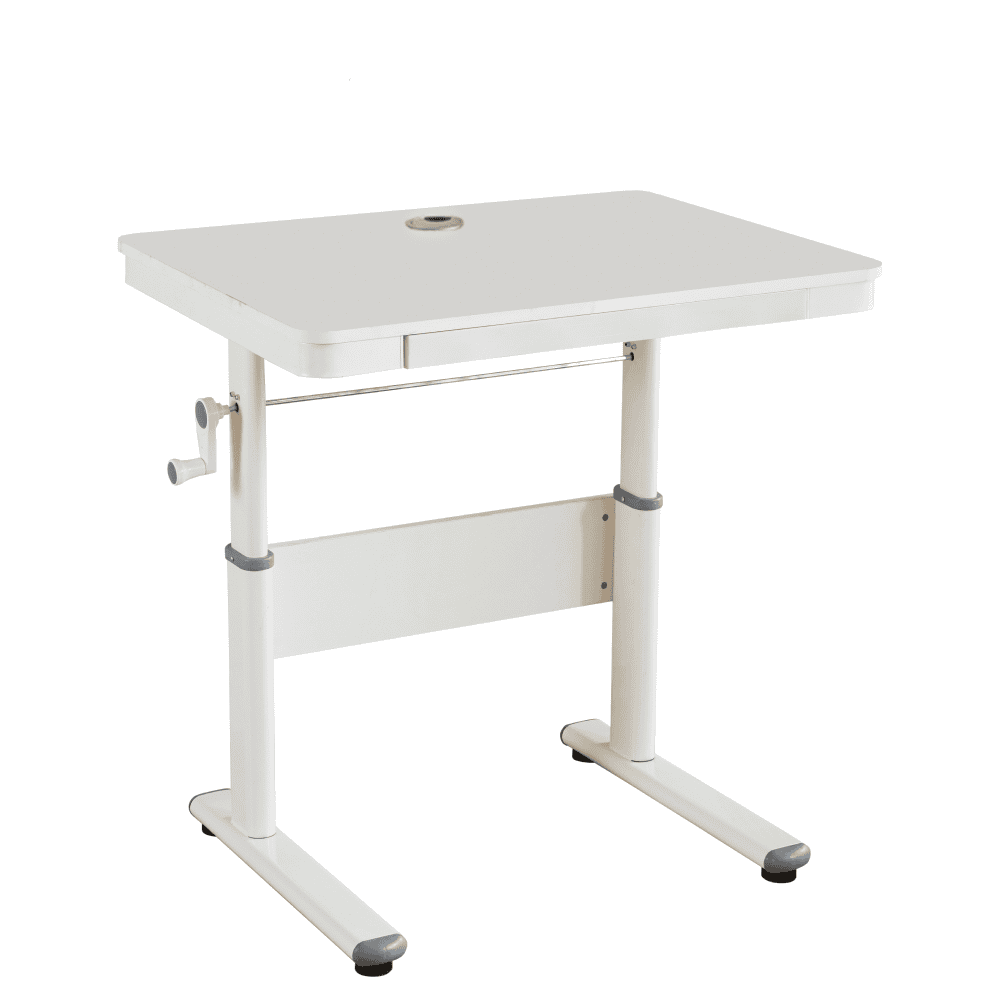 janis-stolik Birou crescător, alb, JANIS - imagine 1