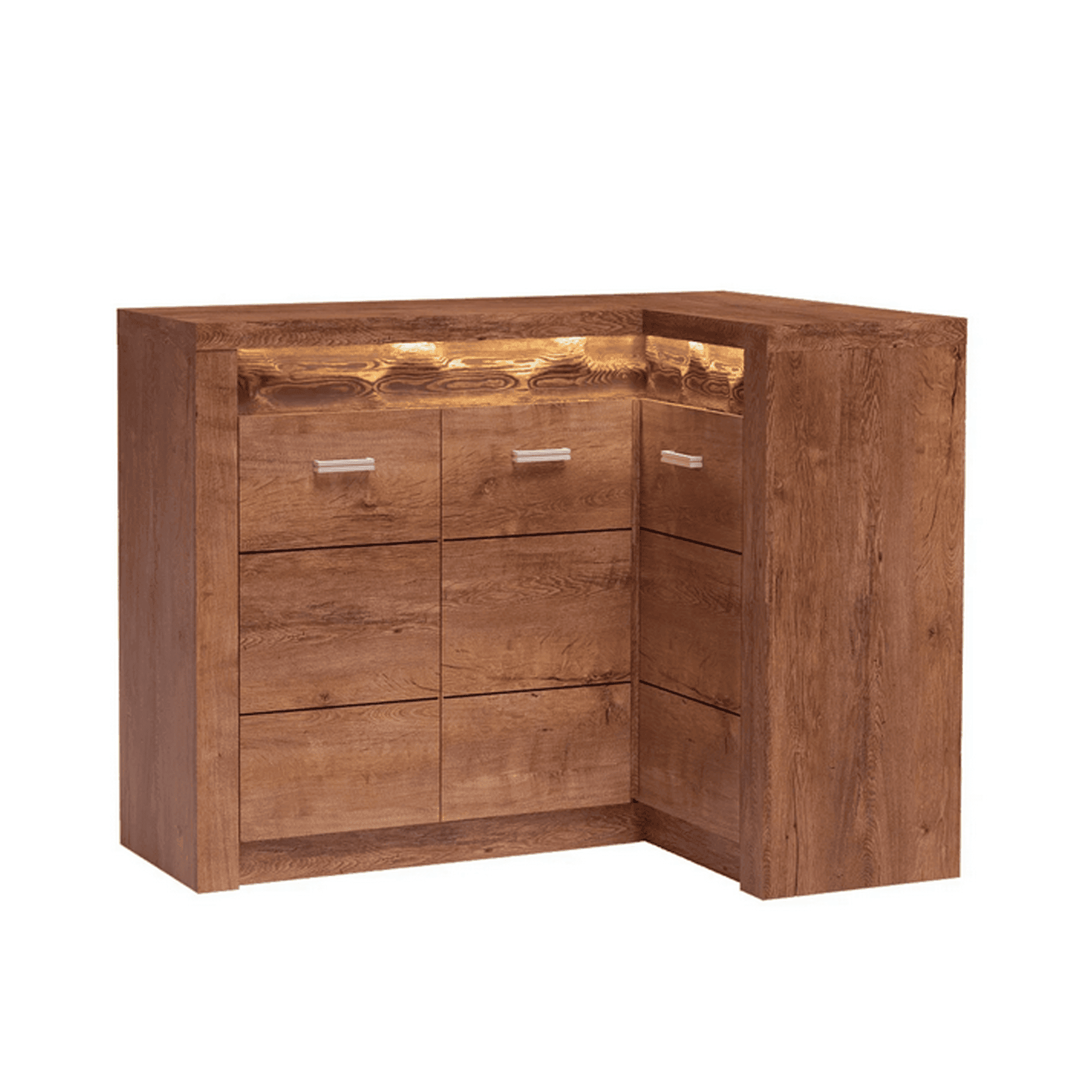 jasen-svetly-l15-u Comodă de colţ, frasin deschis, INFINITY I-15 - imagine 1