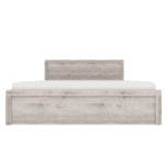 Pat cu rafturi, 160x200, castan Nairobi, JESI NEW - imagine 5