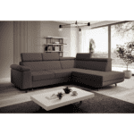 Canapea extensibilă, maro, dreapta, JOGI ROH - imagine 8