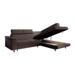 Canapea extensibilă, maro, dreapta, JOGI ROH - imagine 5