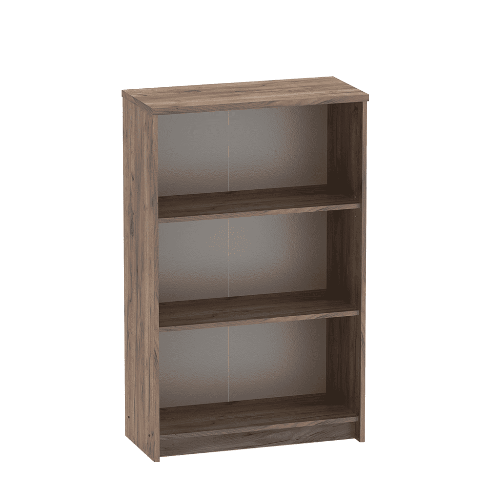 johan-2-new-kanc-regal-kraft-03 Biblioraft birou, kraft dunkel/alb, JOHAN 2 NEW 03 - imagine 1