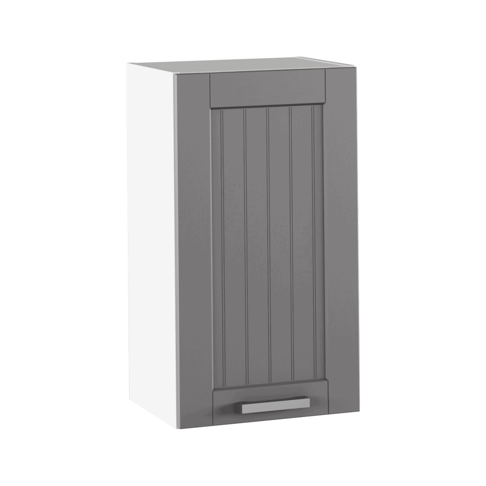 julia-typ4-1DV-biela-tmavosiva-horna Dulap superior, gri închis/alb, JULIA TYP 4 - imagine 1