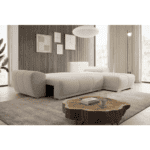 Set canapea universală, crem, KERIM ROH - imagine 4