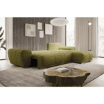 Set canapea universală, măsline, KERIM ROH - imagine 4