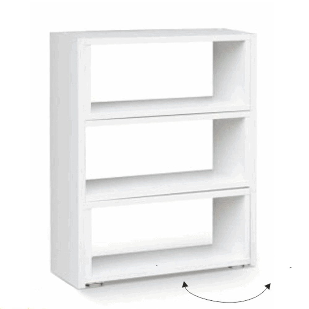 kleo-regal-biela-3-hlavna Etajeră, albă, KLOE III - imagine 1