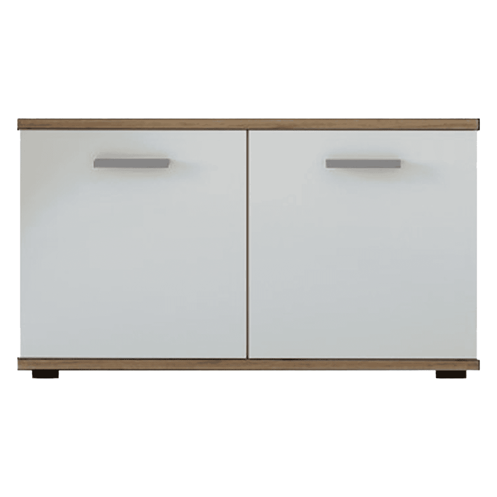 komod_vel Dulap pentru pantofi, stejar Wotan / alb, IRIA 2D C - imagine 1