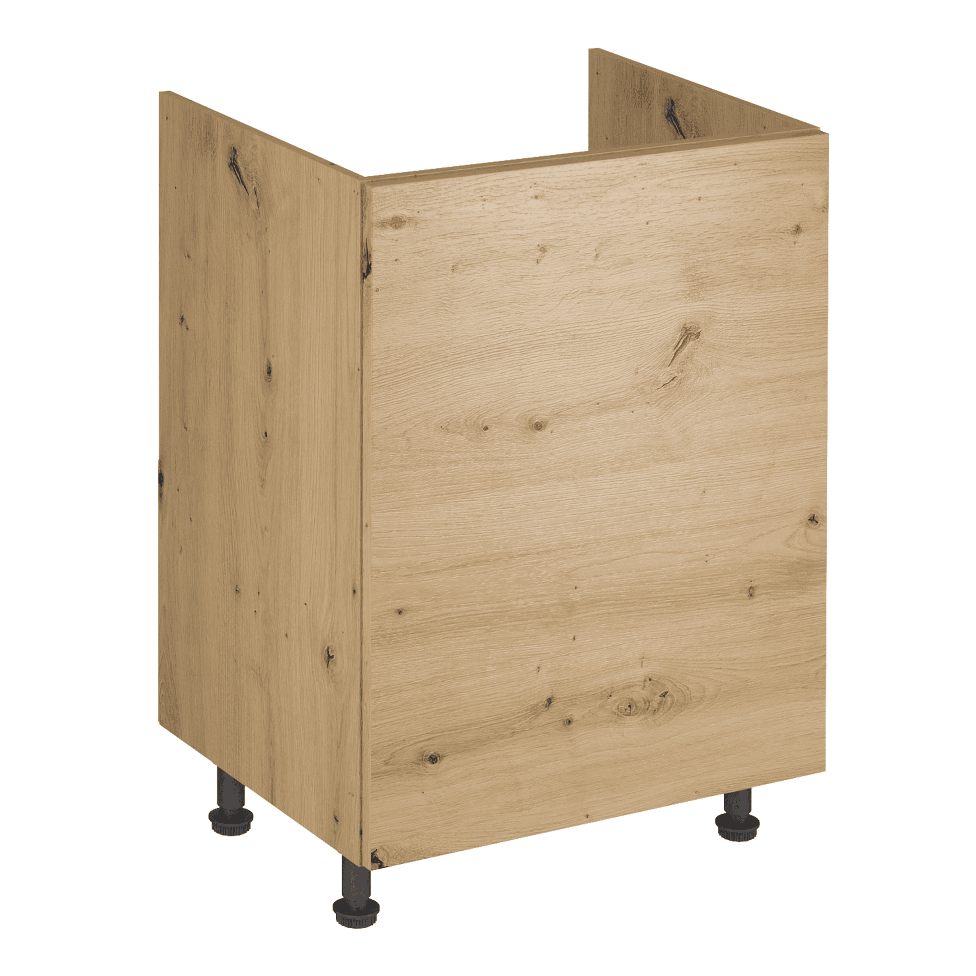 langen-d60z-dub-01 Dulap pt. chiuvetă, stejar artizanal, universal, LANGEN D60Z - imagine 1