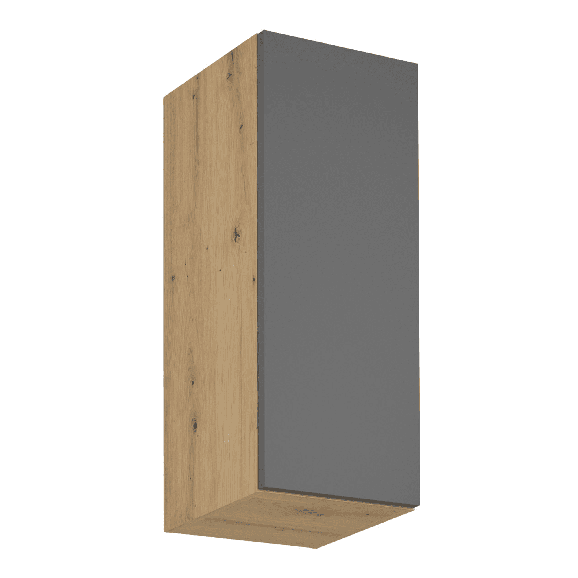 langen-g30-01 Dulap superior, stejar artizanal / gri mat, universal, LANGEN G30 - imagine 1