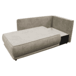 Canapea extensibilă, bej gri Taupe, pe dreapta, LIAMI - imagine 4