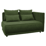 Canapea extensibilă, verde, LIAMI - imagine 5