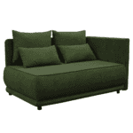 Canapea extensibilă, verde, LIAMI