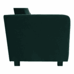 Canapea tapiţată, 3 locuri, ţesătură smarald, LUANA - imagine 9