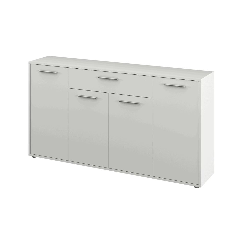 lunia-orez-biela Comodă, albă, LUNIA - imagine 1