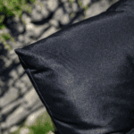 Set de grădină din ratan, maro deschis / negru, MADUL - imagine 5