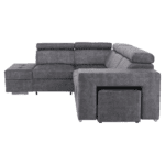 Set canapea, gri, pe stânga, MALAGA - imagine 5